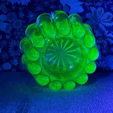 Uranium Glass Piano Insulator
