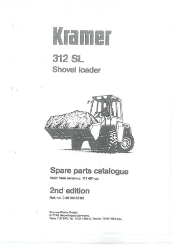 Kramer allrad wheel shovel - wheel,