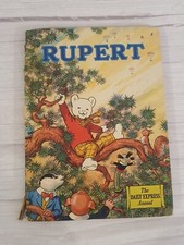 1973 Rupert The Bear The Daily Express Annual Hardcover Children Budget Book
