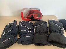 Kids Carrera  Ski Goggles and Thinsulate Gloves X2 Approx 8-10 Years