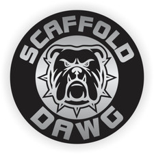 Scaffold Dawg Sticker Decal