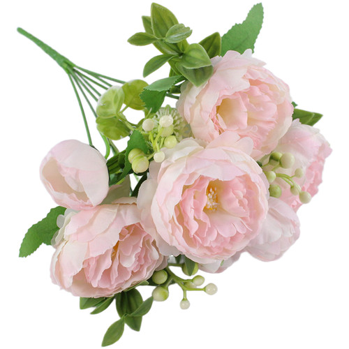 Head silk peony floral - silk,