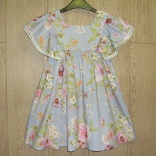 Next Girls Blue Floral Print