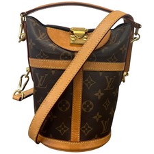 Louis Vuitton Women's Monogram Duffle Bag Brown
