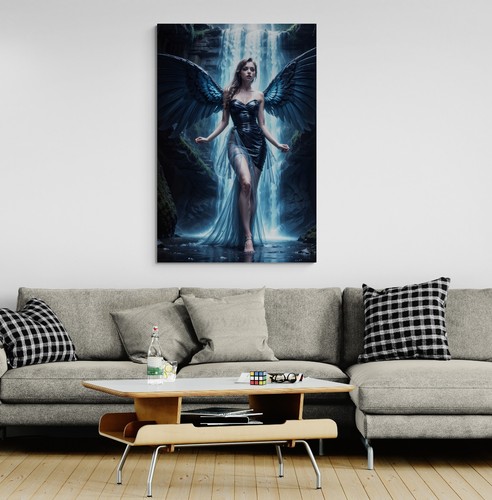 Stunning angel wings canvas - stunning,