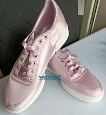 BNWOB LADIES REEBOK CLUB CLASSIC SATIN PINK TRAINERS SIZE UK 5