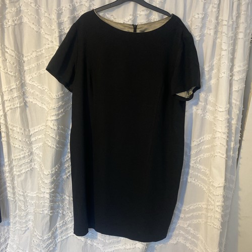 Ladies black knee - knee, dress