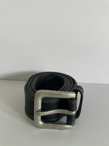 Timberland black leather belt - timberland,