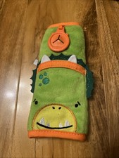 Trunki SnooziHedz Dudley Dino Green Comfy Childrens Pram Seatbelt Cover / Pad