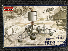 Roden 1:72 Austro-Hungarian helicopter PKZ-2 model kit, complete 