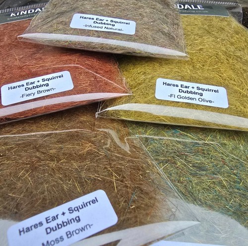 Hare squirrel blend dubbing - squirrel,