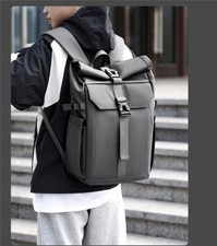 Roll Top Laptop Backpack