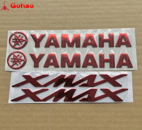 Red kits xmax decal letter - xmax, 7"