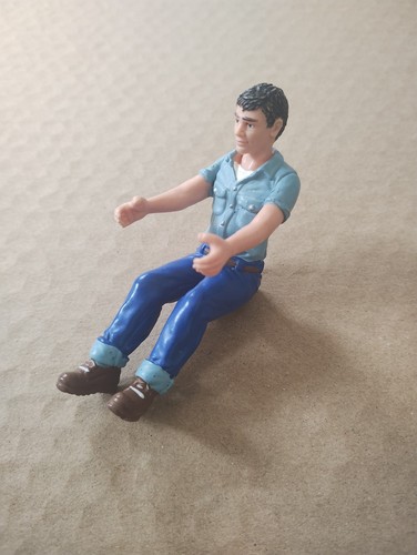 Schleich farm worker tractor - /,