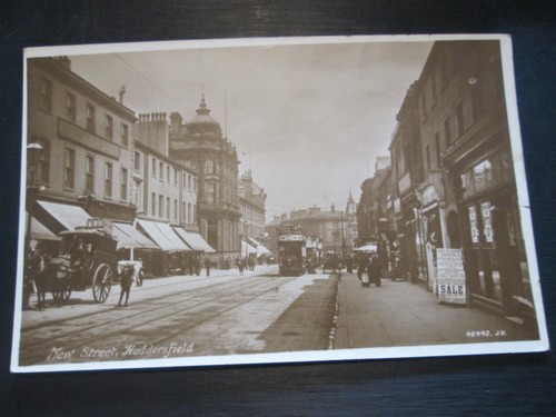 Postcard new street - postcard,