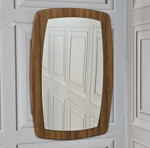Mid century wall mirror - wall,