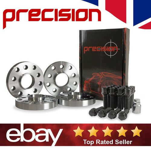 Wheel spacers 20mm - black, bolts