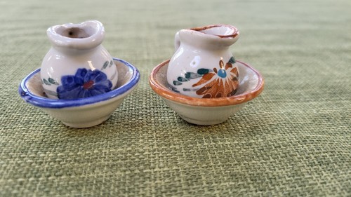 Minature dolls pottery - , wash
