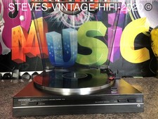 Kenwood P-31 2 Speed/Belt Drive Stereo Full Automatic Turntable System RARE L@@K