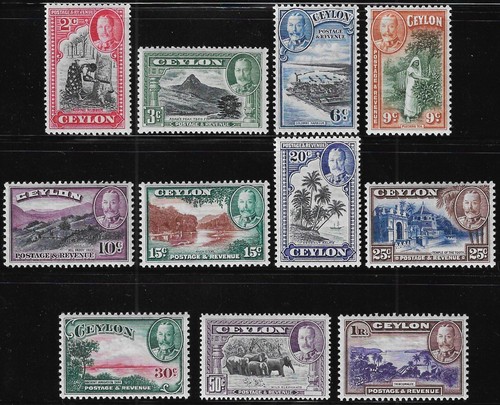 Ceylon 264 nh vf post - m/nh,