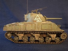 Zvezda 1:35 Sherman Tank M4A2 75mm Red Army Built And Painted