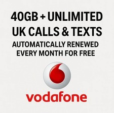 FREE 40 GB Data, Unlimited Calls & Texts SIM Card 🔥 Renews Monthly For 6 Months