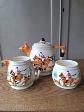 Vintage Fox & Hounds Tea Set