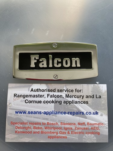 Falcon metal enamel silver - metal, /