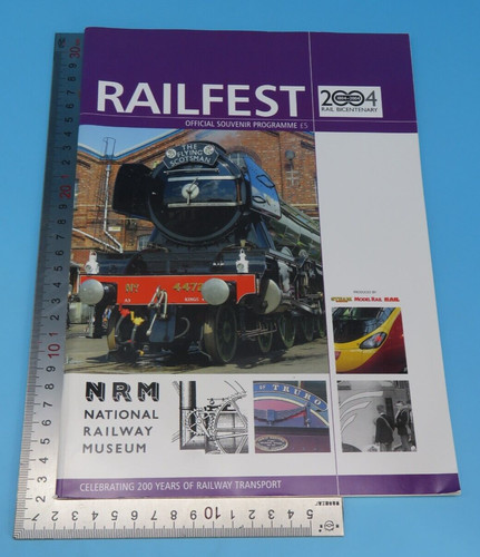 Railfest official souvenir - railfest,