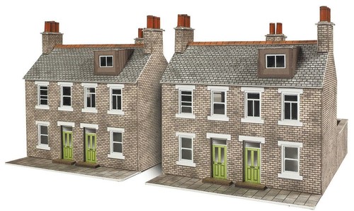 Two stone built - built, terraced