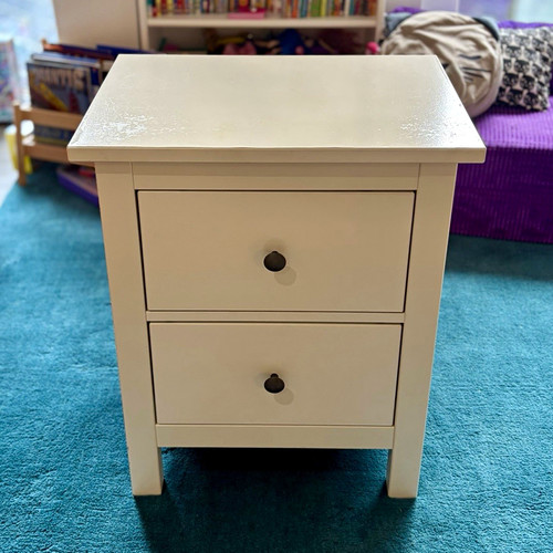 Ikea hemnes white bedside - white,