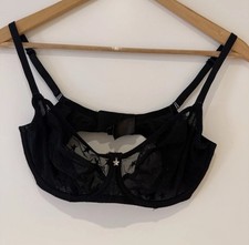 Bravissimo Women's Black Mesh