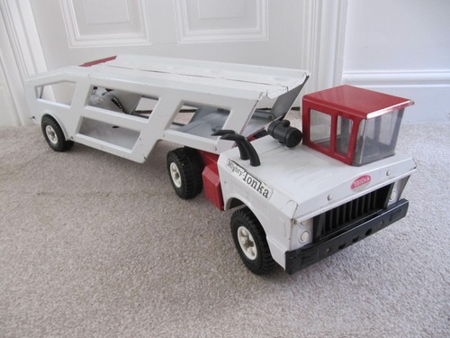 Vintage tonka car carrier - ,