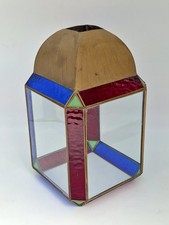 Vintage leaded lantern - leaded,