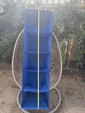 Hanging Shelves. Nylon 5 Shelves. Blue. Ikea. Used Still Life Left In It.