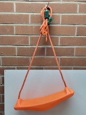 Replacement Single Swing Seat with Rope Assembly Only (Playground Equipment) -Or