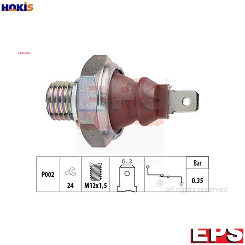 Oil pressure switch - oil,