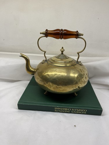 Antique brass footed victorian - brass,