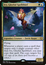 Ivy, Gleeful Spellthief #201 (Foil) (HP) Dominaria United DMU Magic MTG