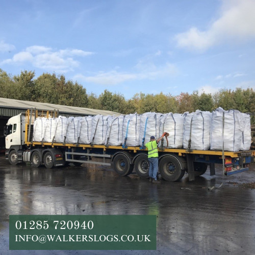 Walker logs firewood lorry - -,