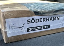 Ikea Soderhamn Cover for Ottoman Footstool Finnsta Turquoise 203.283.46 NEW
