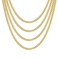 Men's 6mm 18k Gold Plated