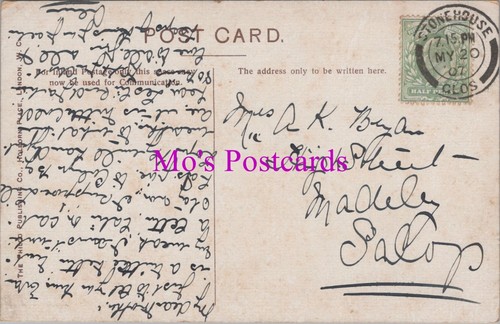 Genealogy postcard bryan - genealogy,