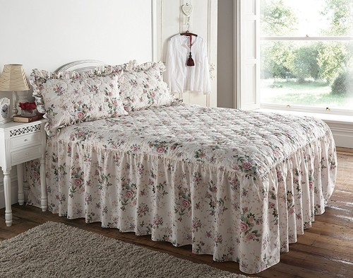Rose garden floral quilted - floral,