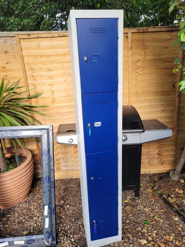 Door steel lockers with key - 4,