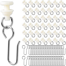 180 PCS Curtain Track Hooks