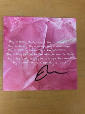 Ed Sheeran Autographed Art