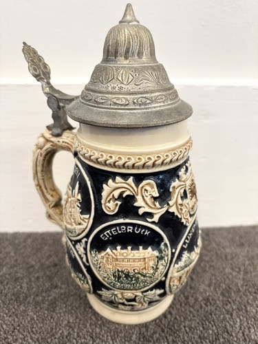 Vintage german ceramic - ceramic, lidded