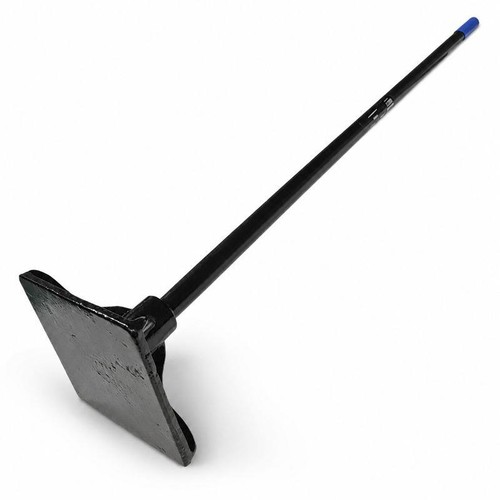 Steel tamper with - tamper, rubber