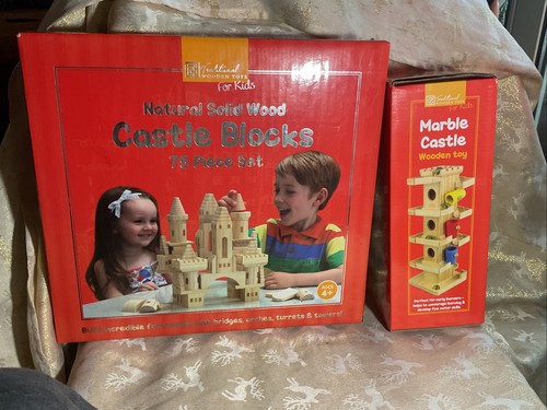 Wooden castle blocks - blocks, and